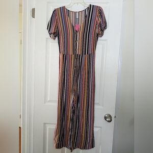 Target Xhilaration Striped Jumpsuit Romper